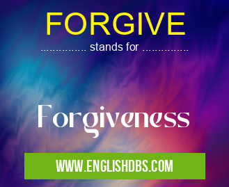 FORGIVE