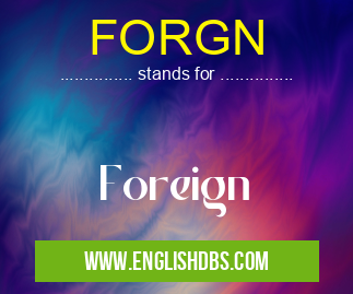 FORGN