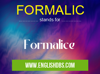 FORMALIC