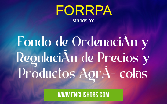 FORRPA