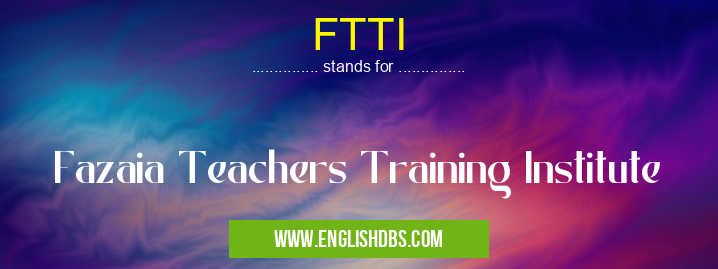 FTTI