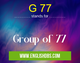 G 77