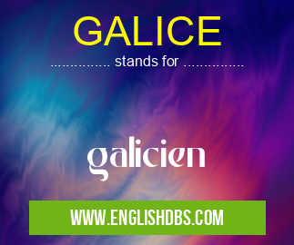 GALICE