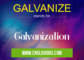 GALVANIZE
