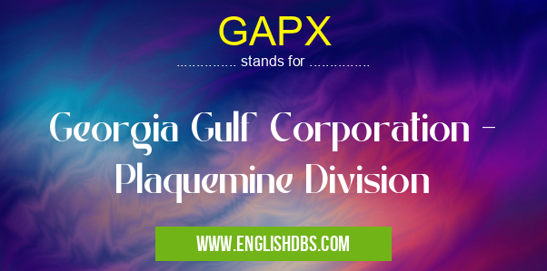 GAPX