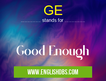 GE