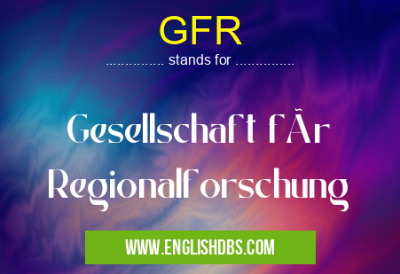 GFR