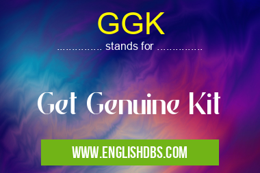 GGK