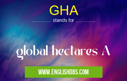 GHA