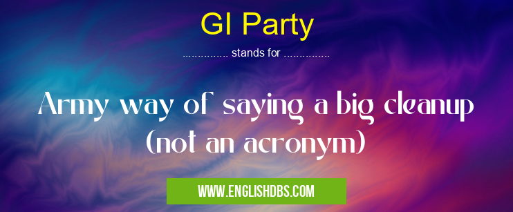 GI Party