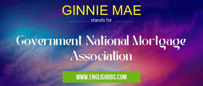 GINNIE MAE