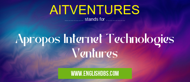 AITVENTURES