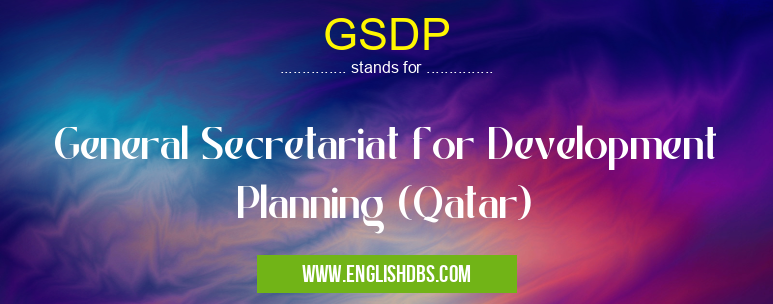 GSDP