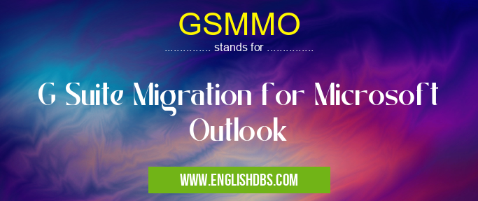 GSMMO