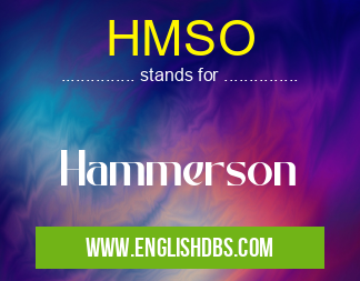 HMSO