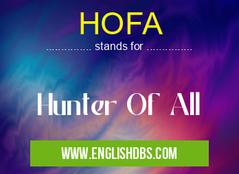 HOFA