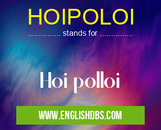 HOIPOLOI