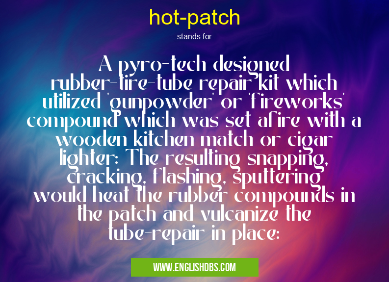 hot-patch