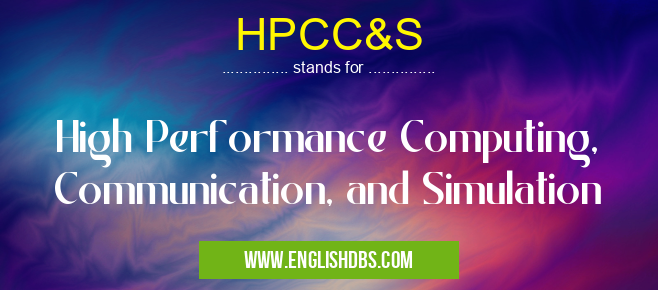 HPCC&S