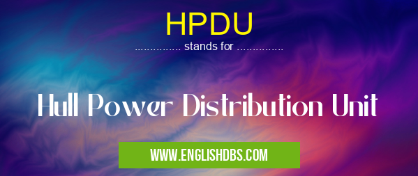 HPDU