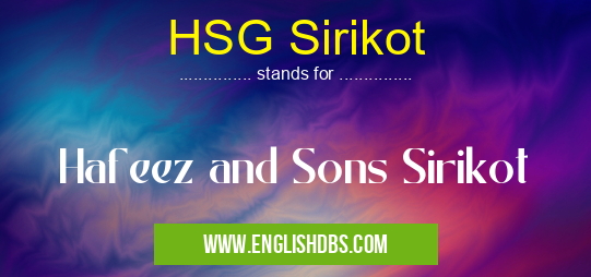 HSG Sirikot