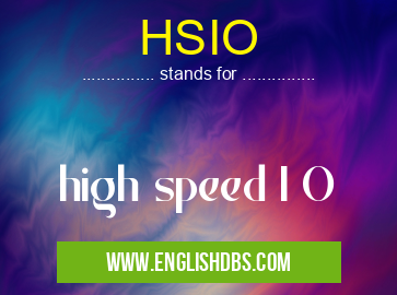 HSIO
