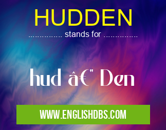 HUDDEN