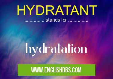 HYDRATANT