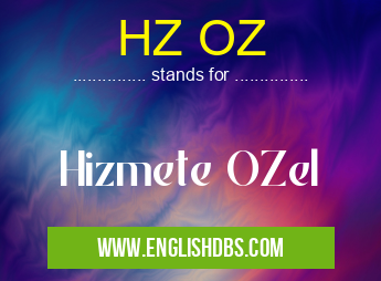 HZ OZ