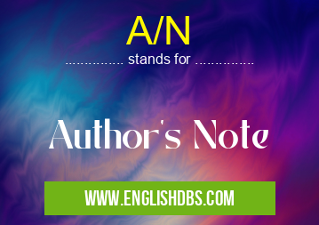 A/N