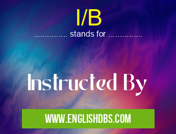 I/B