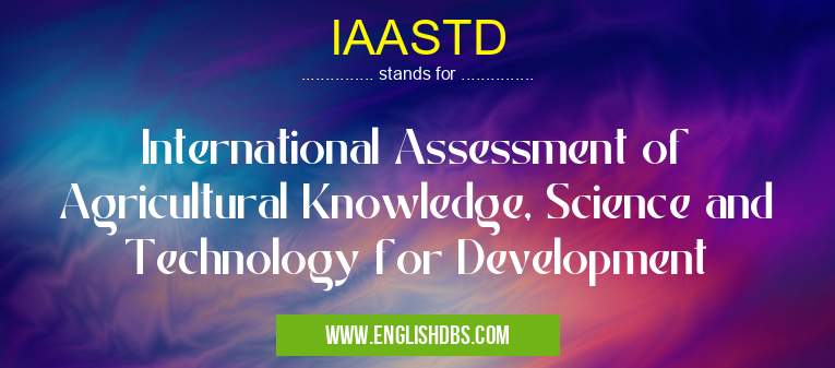IAASTD