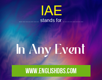 IAE
