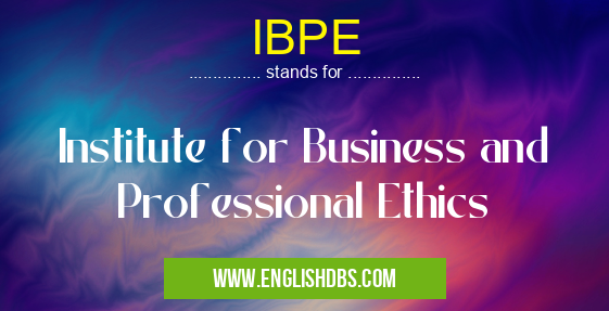 IBPE