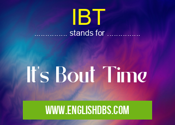 IBT