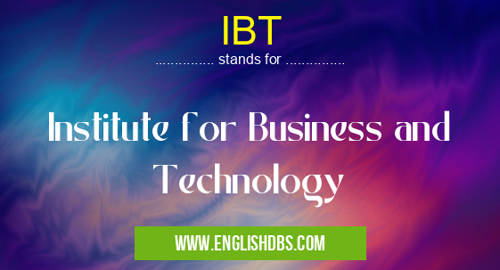 IBT