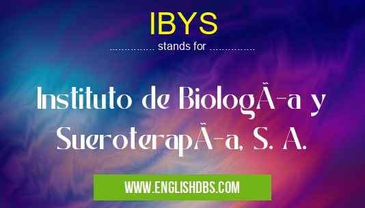 IBYS