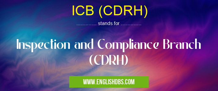 ICB (CDRH)