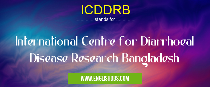 ICDDRB