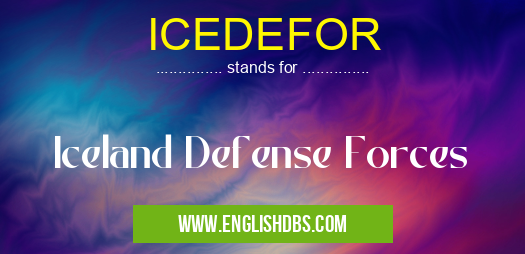 ICEDEFOR