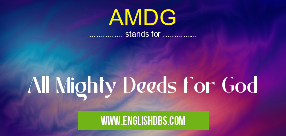 AMDG