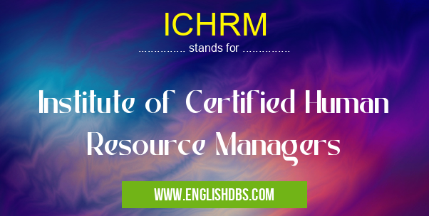 ICHRM