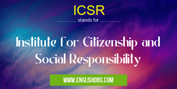 ICSR