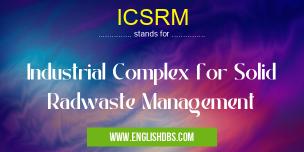 ICSRM