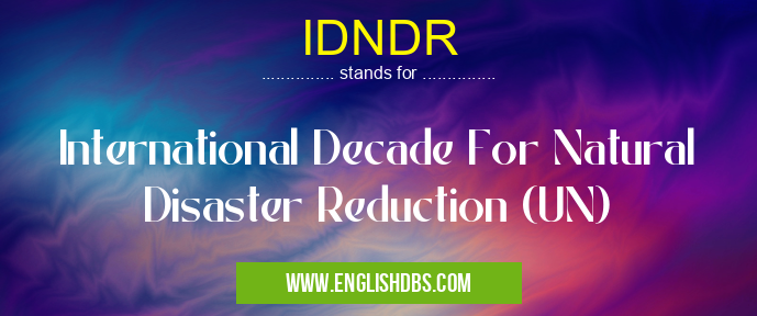 IDNDR