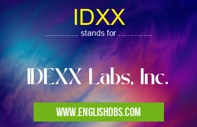 IDXX