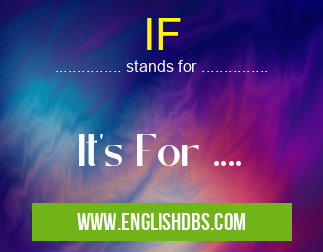 IF