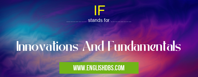 IF