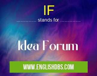 IF