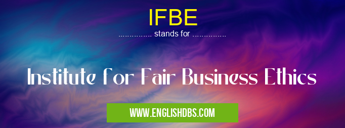 IFBE